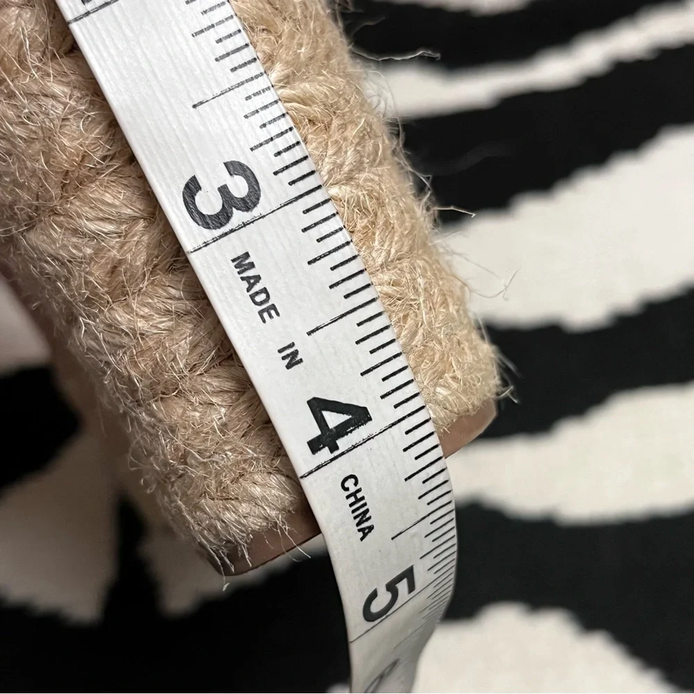 Marc Fisher Alida Espadrille Wedge Sandals In Light Pink Size 7.5 - Picture 14 of 16